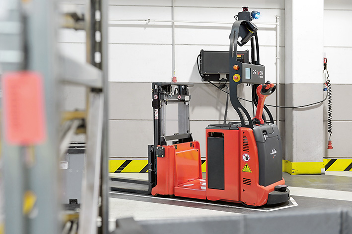 automated guided vehicle Linde