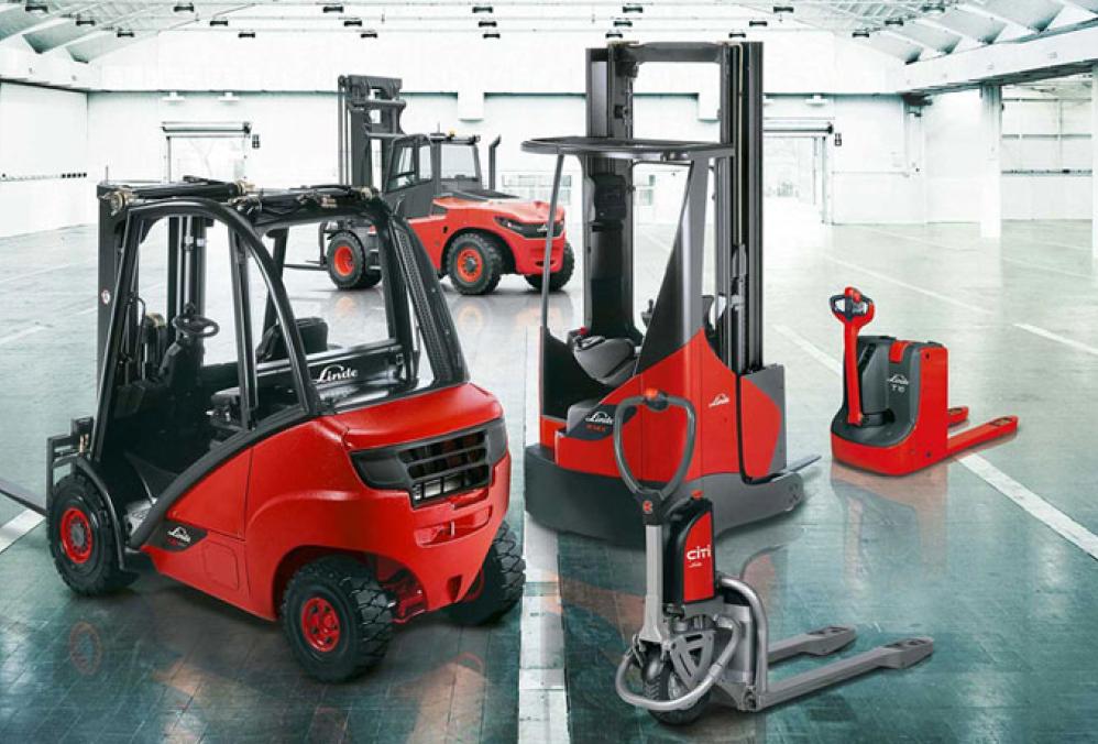 Lease een Linde truck bij Motrac