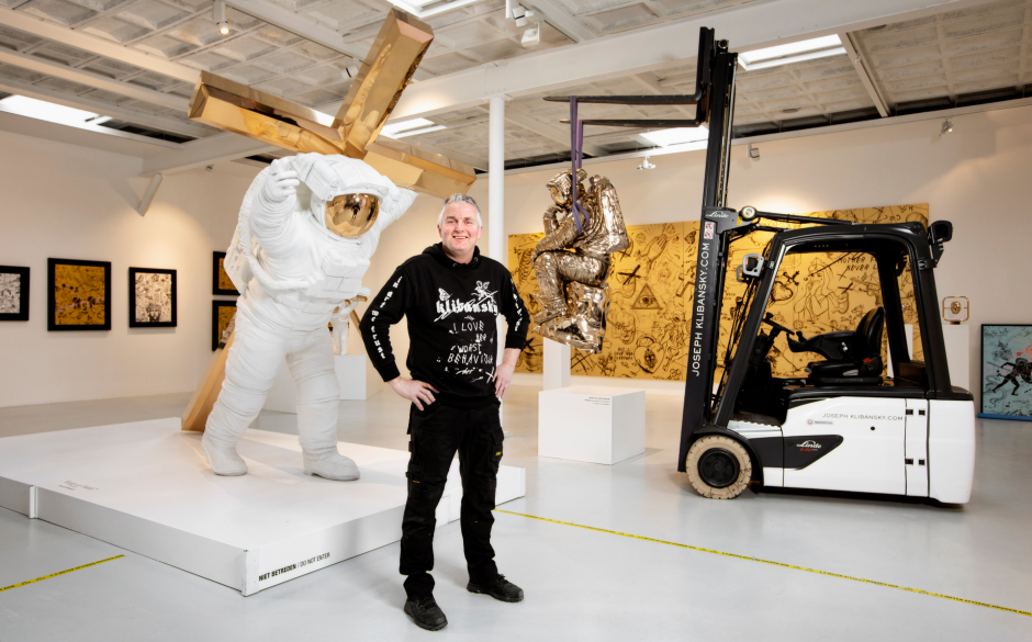 Kostbare kunsttransporten bij Joseph Klibansky
