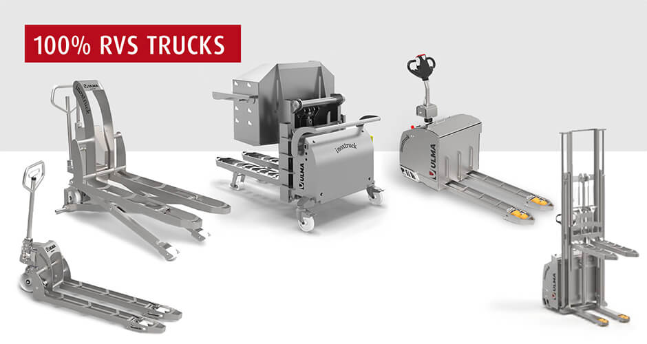 Ulma inox trucks via Motrac