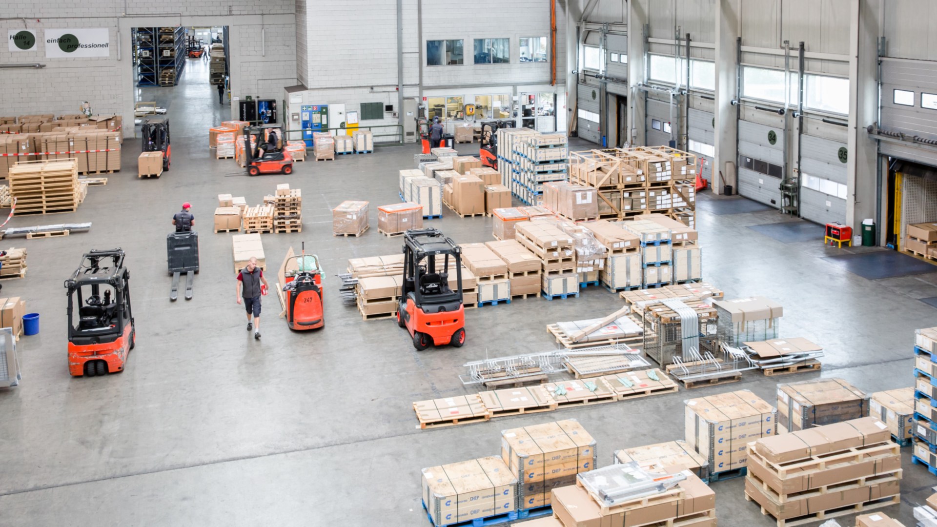 Linde magazijntrucks - Fleetmanagement software