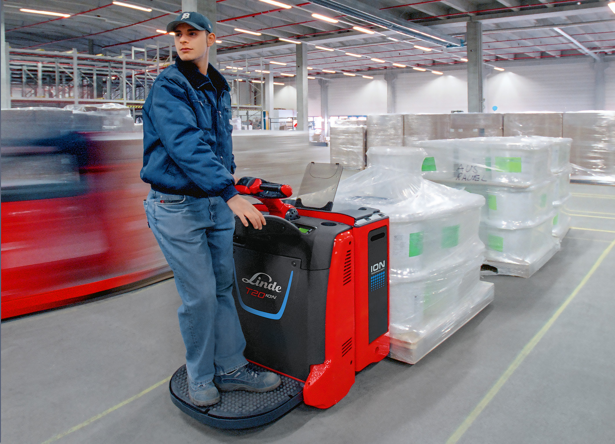 Linde T20 AP in warehouse coldstore