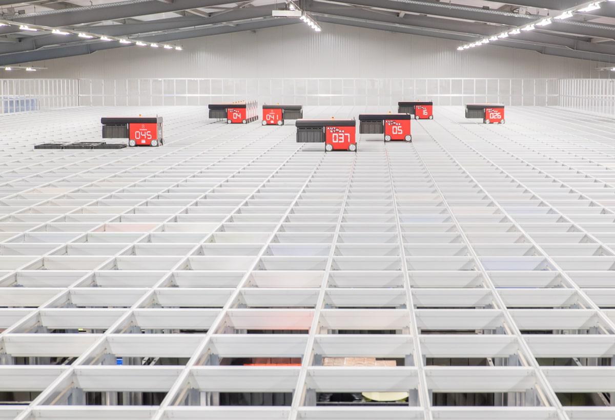 autostore warehouse automatisering Motrac