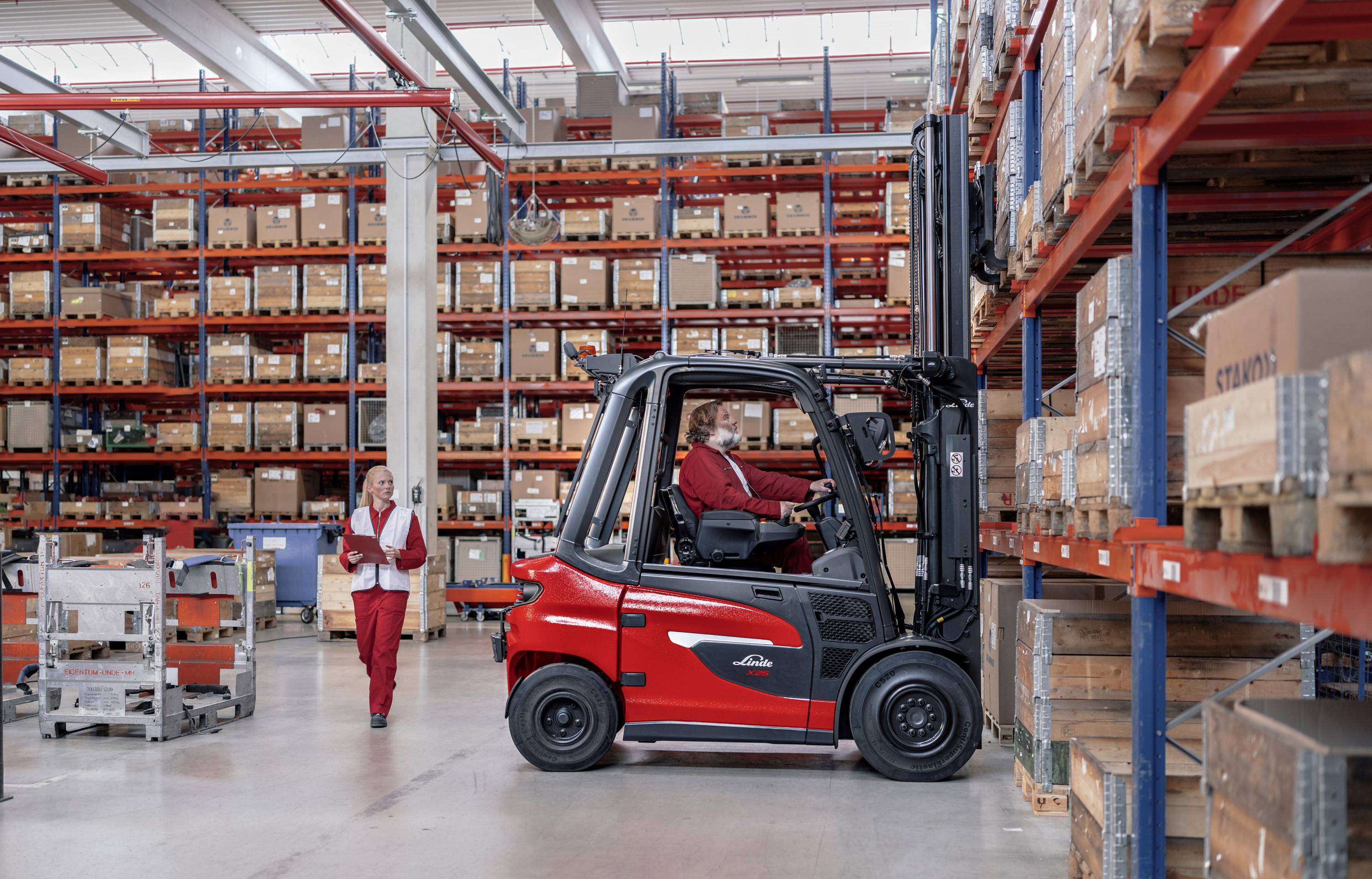 Linde Motion Detection voor nóg veiliger intern transport