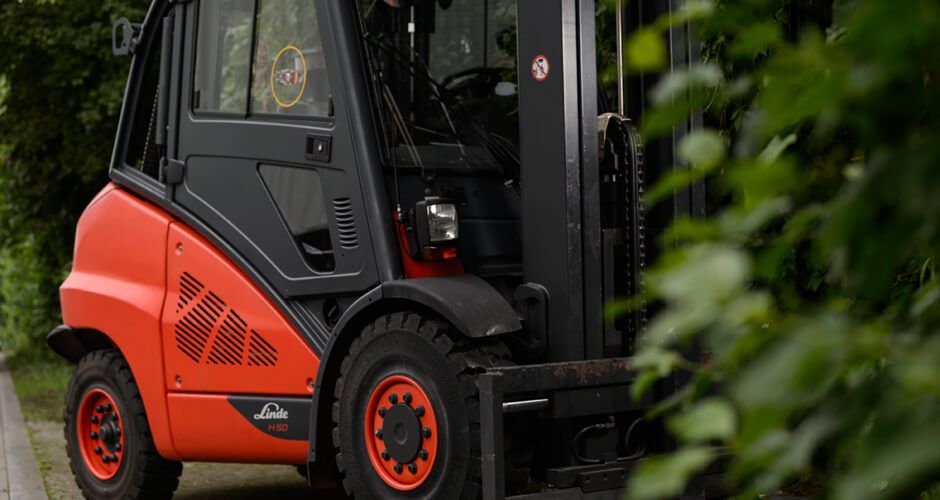 Linde software vindt gestolen heftruck