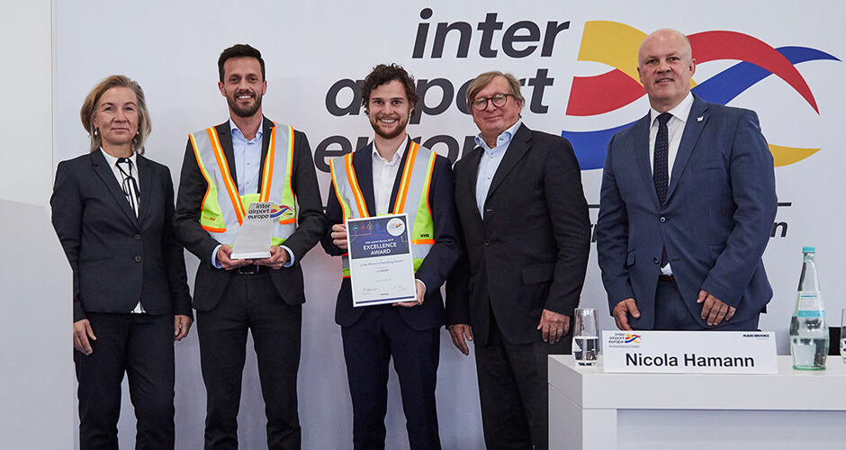 Linde ontvangt Excellence Award tijdens de inter airport Europe 2019