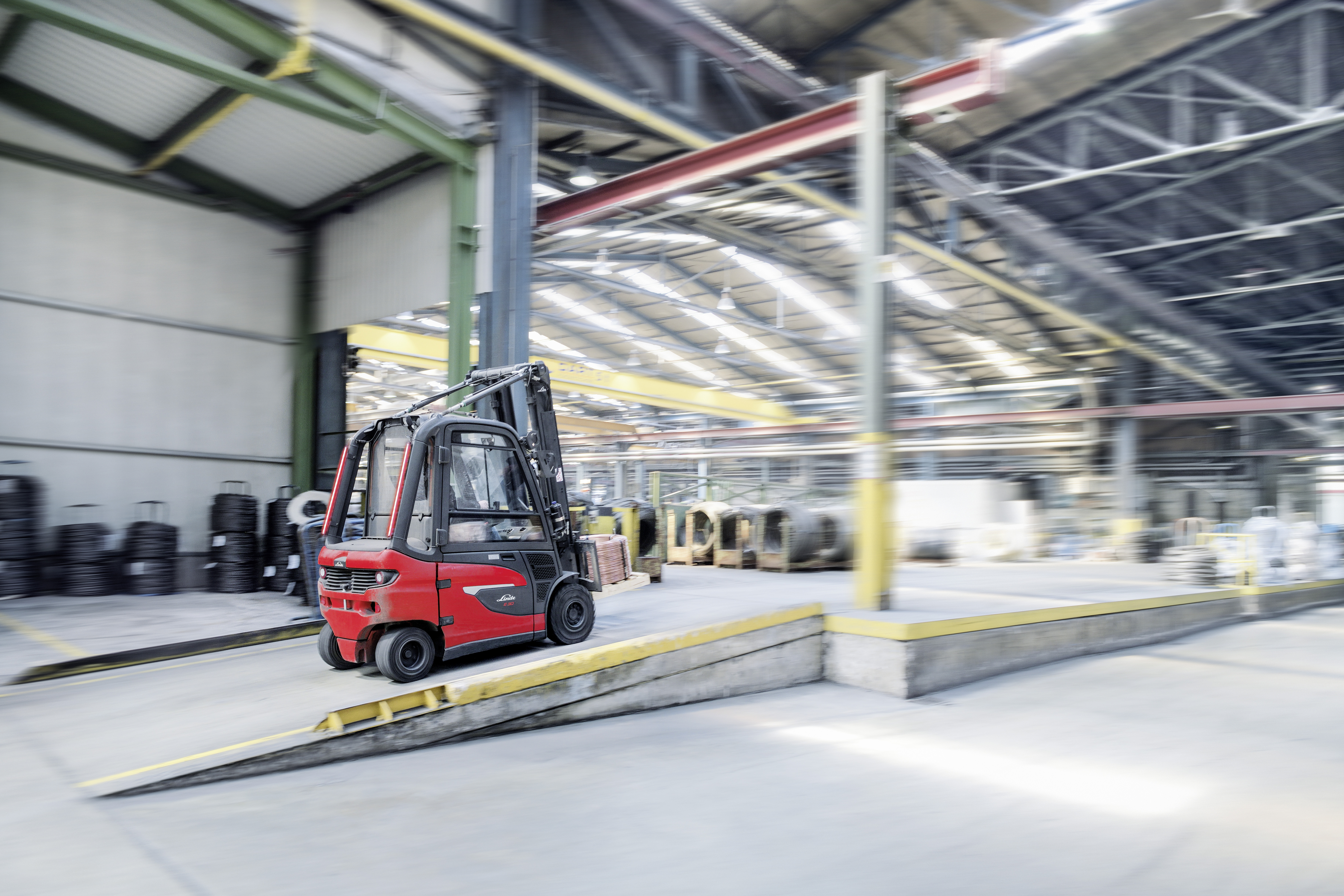 Linde E30 elektrische heftruck: tips voor energiebesparing