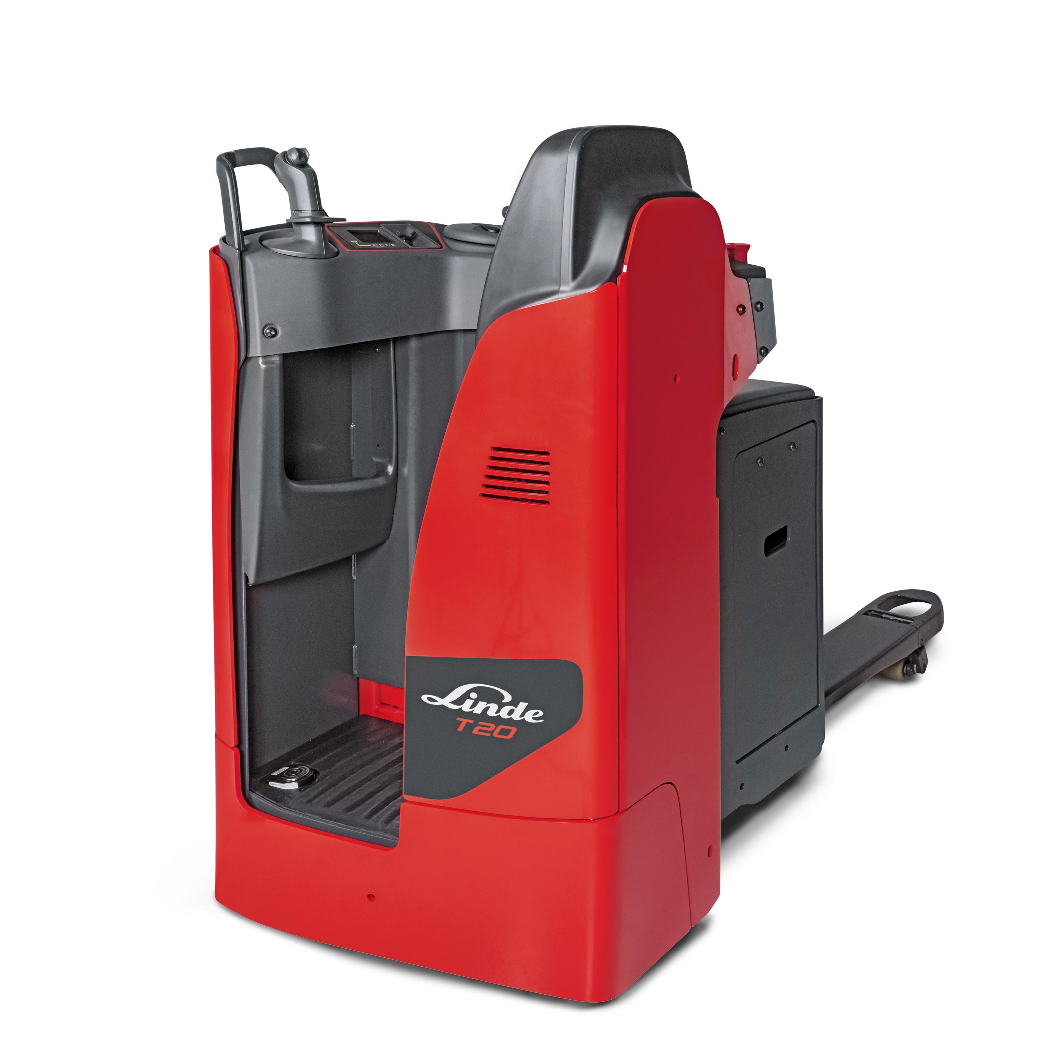 Linde T20S pallettruck van voren