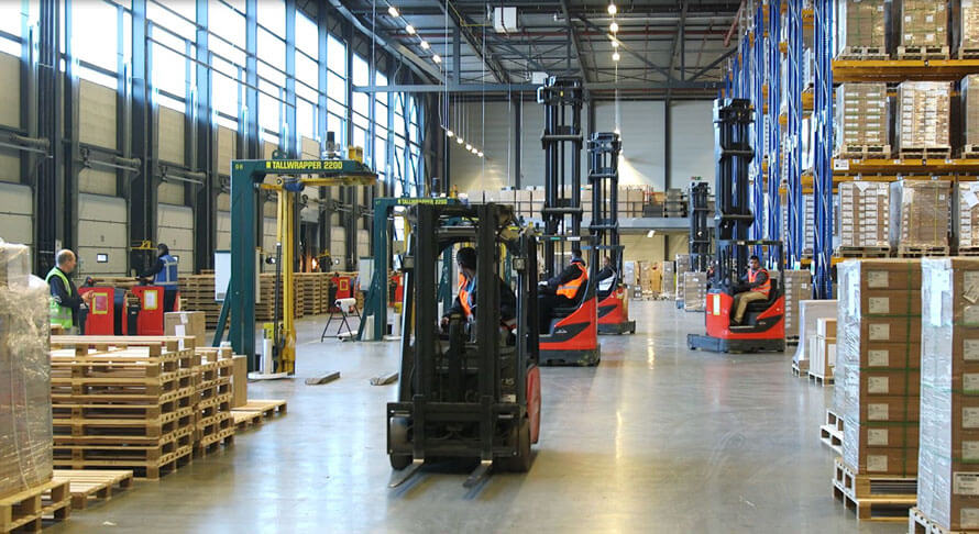 advies inrichten magazijn of warehoude Motrac