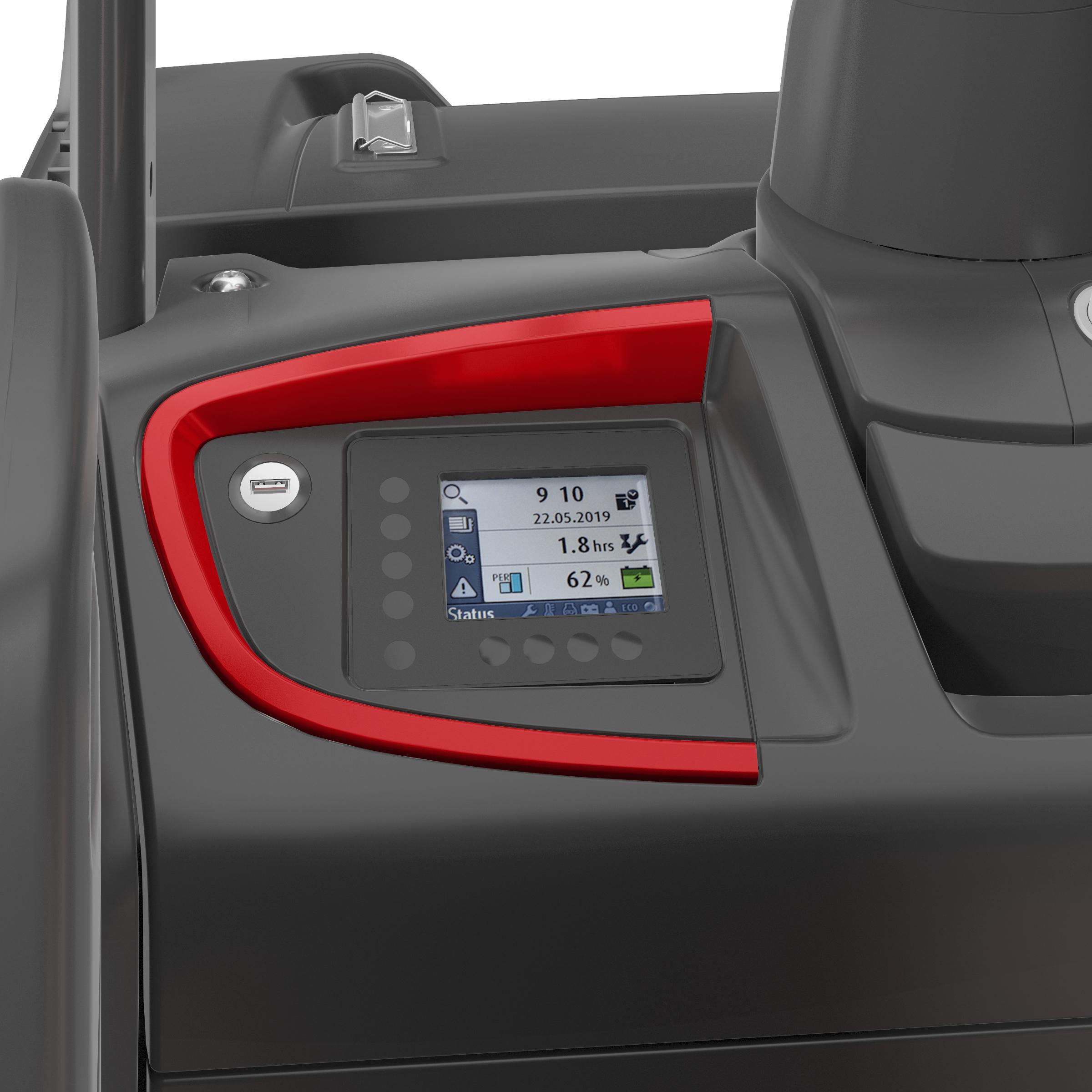 Linde T20 SP multicolour display