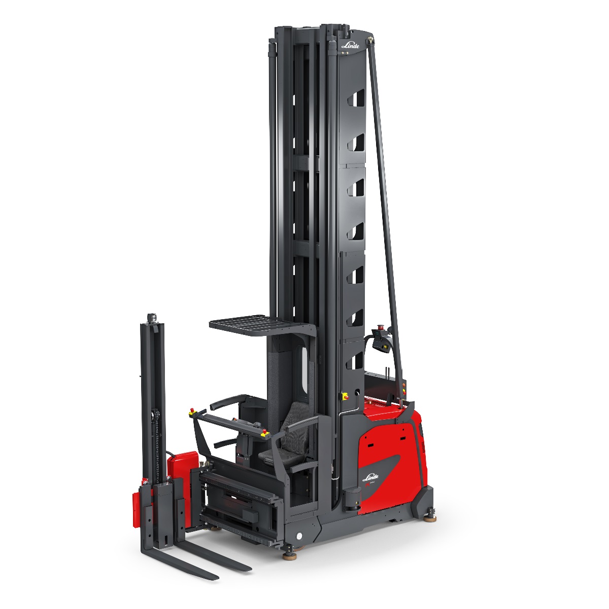 Linde automatische K-Matic smalle gamngen trucks