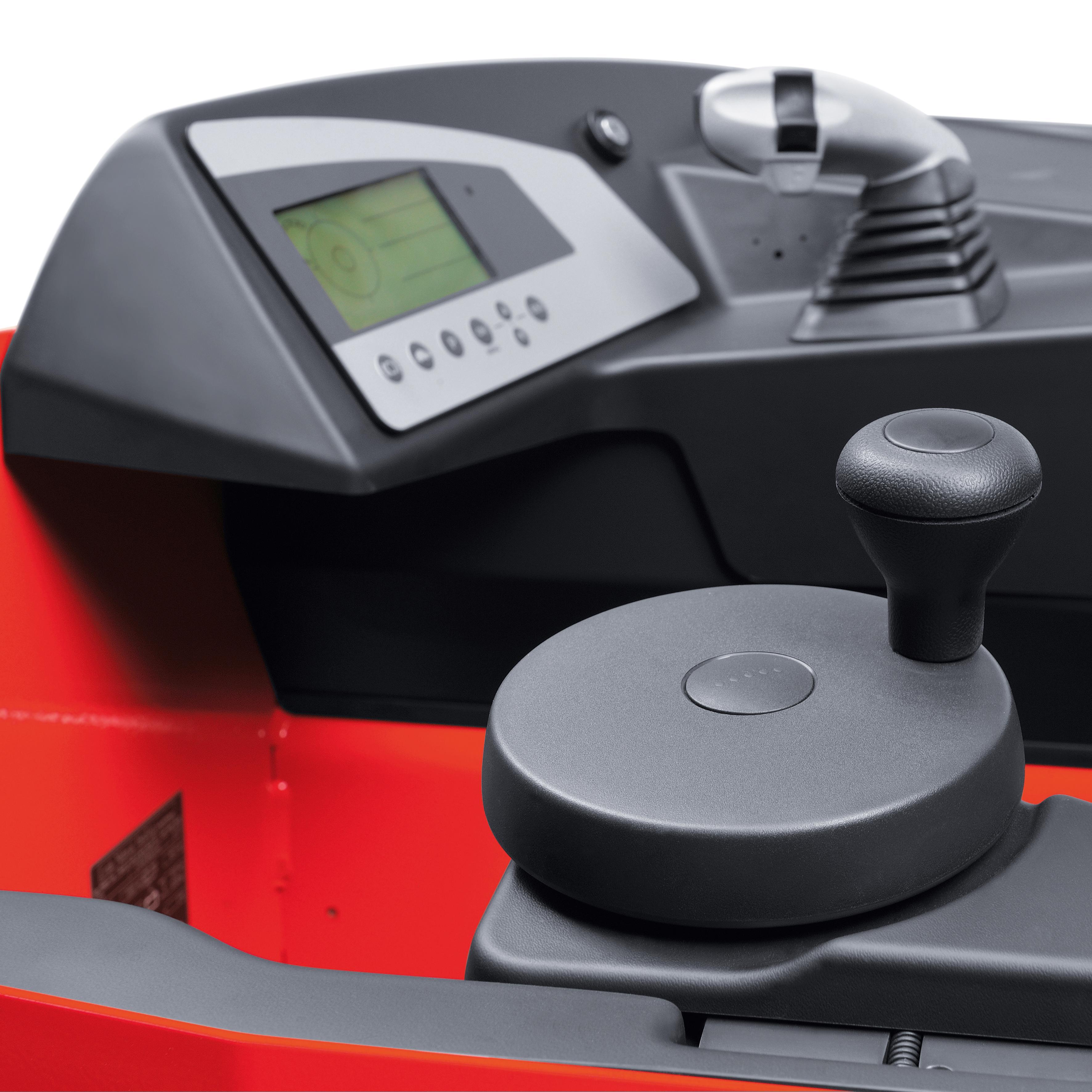 Detailbeeld bediening Linde T33R