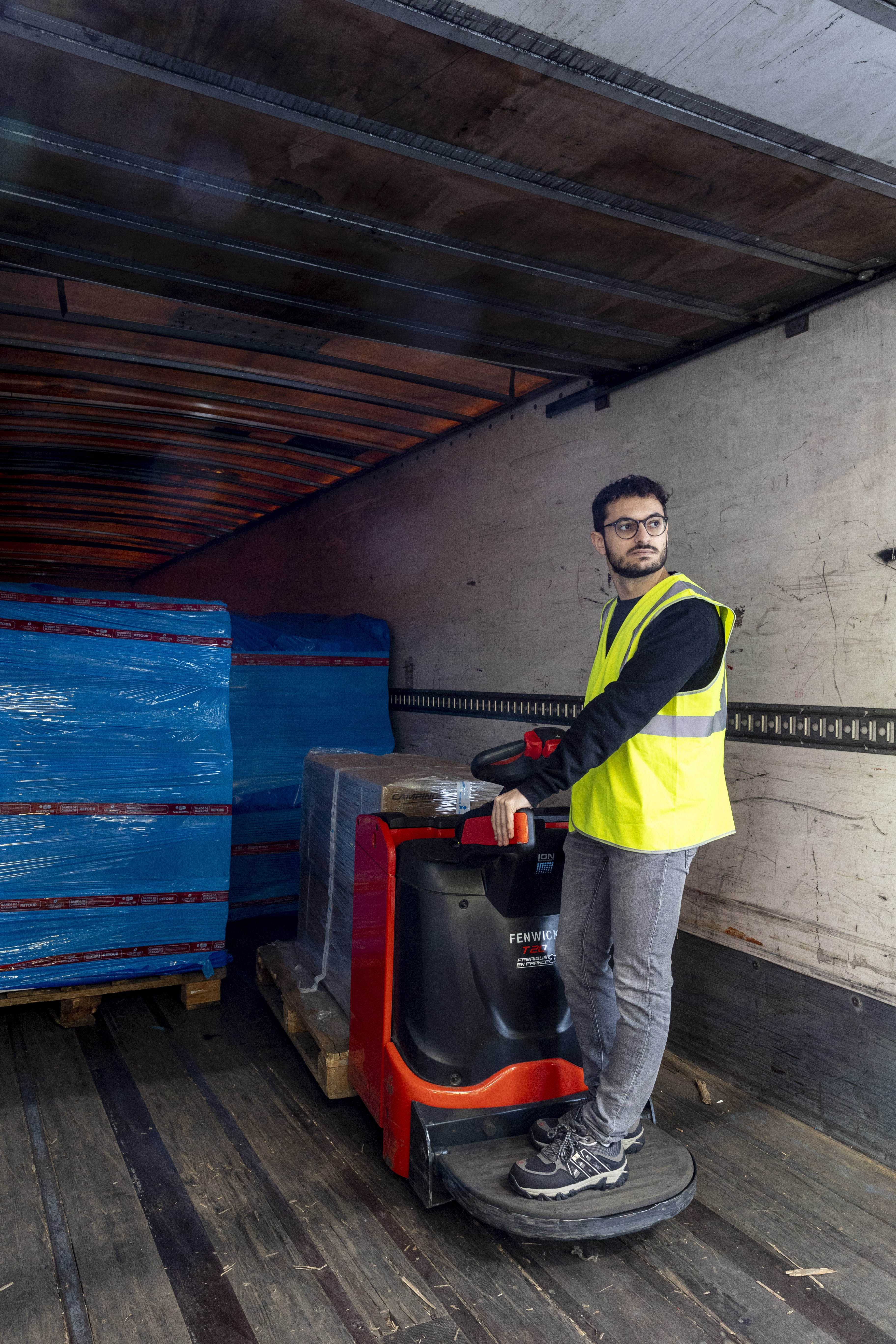 Linde T20 P in laaddock