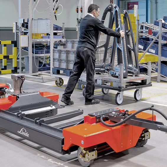 Linde LT10-LT20 serie logistieke trein