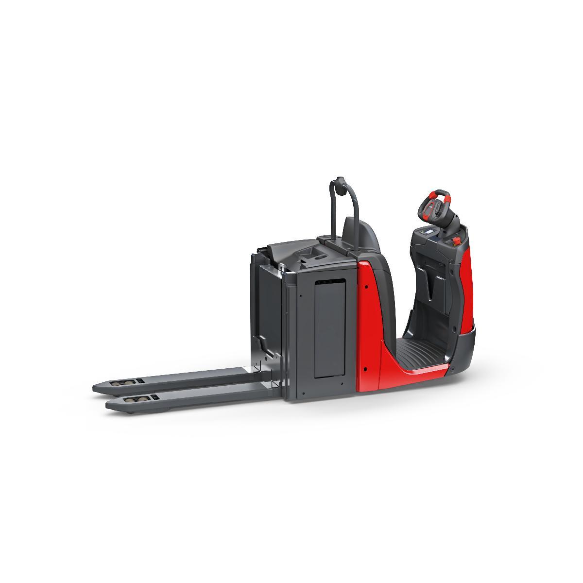 Linde N16 Li orderpicker achteraanzicht vorken