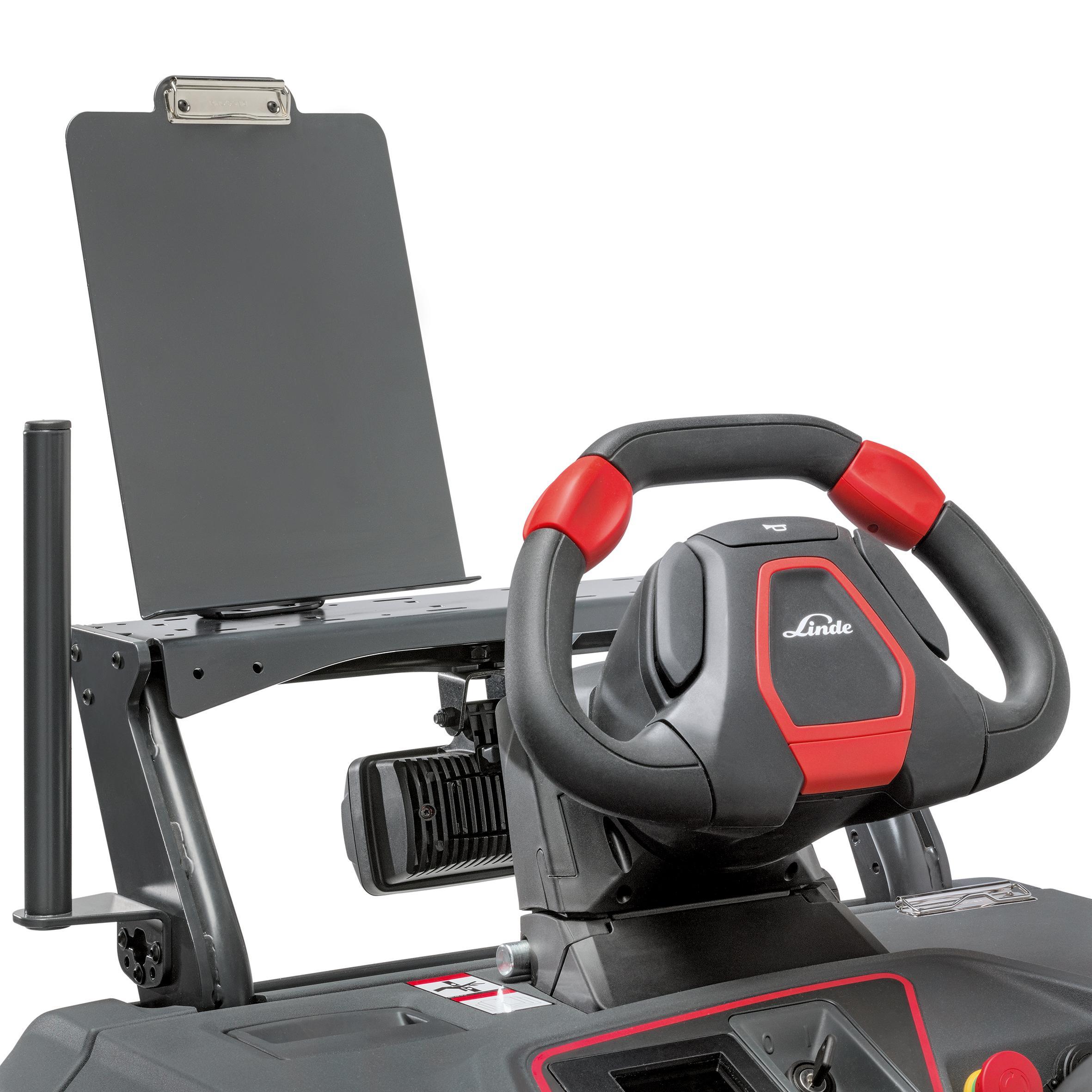 Linde N20 C LX orderverzameltruck stuur en clipbord