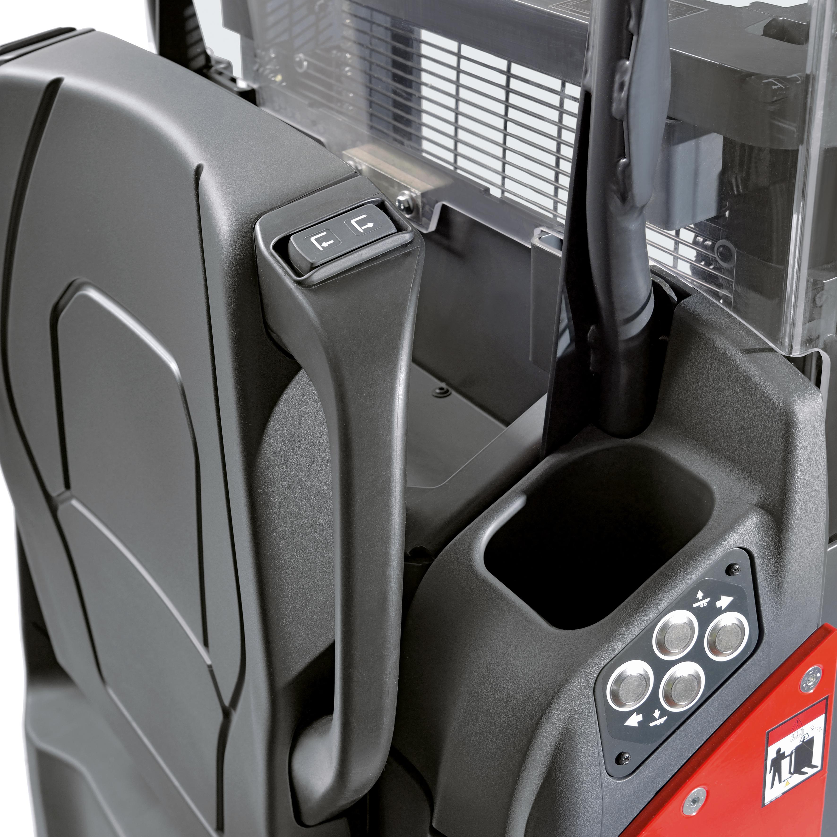 Linde N20 C LoL orderverzameltruck bestuurderscompartiment