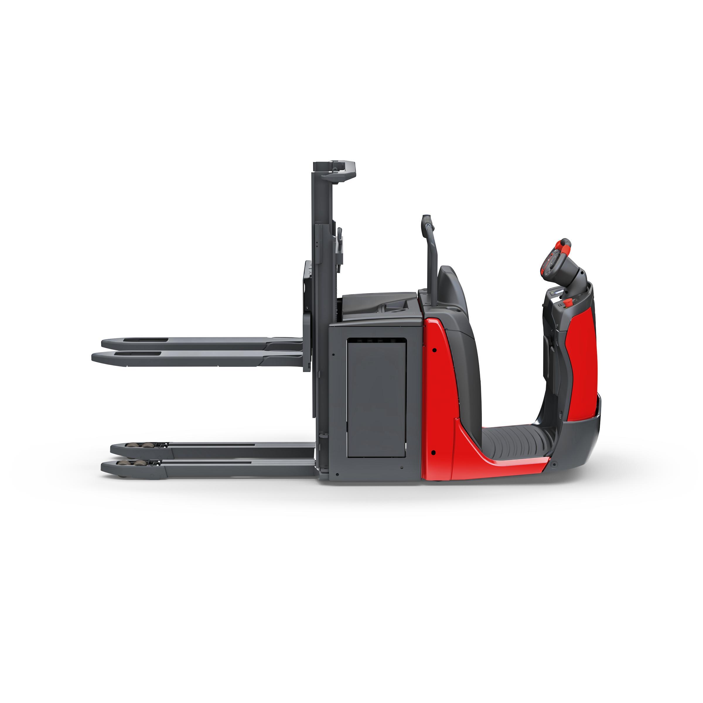 Linde N20 D orderverzameltruck zijaanzicht