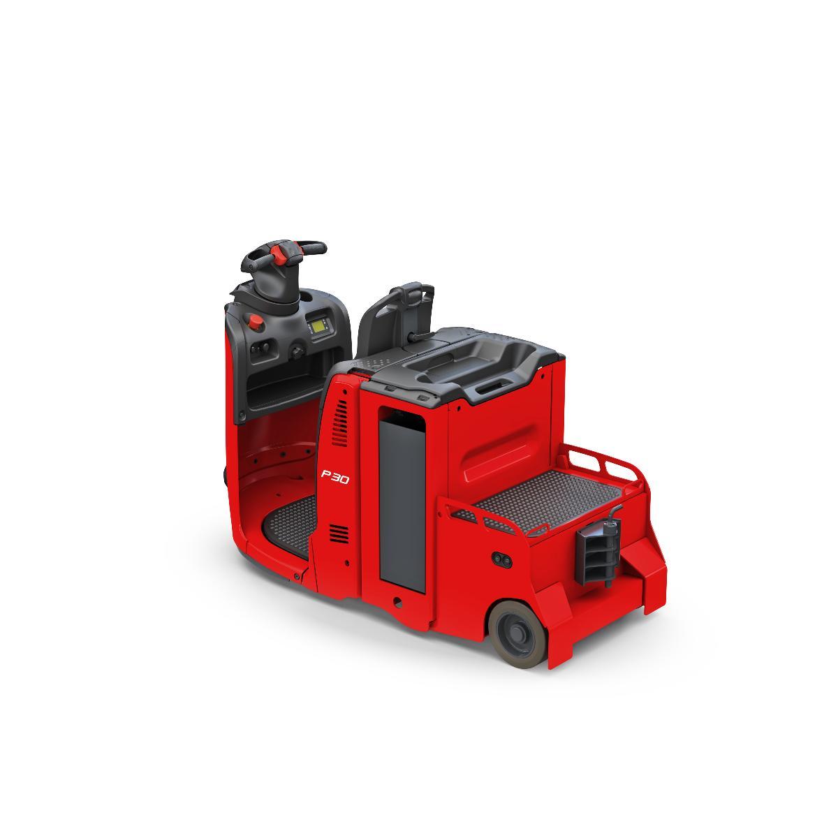 Linde P30 elektrische trekker achteraanzicht
