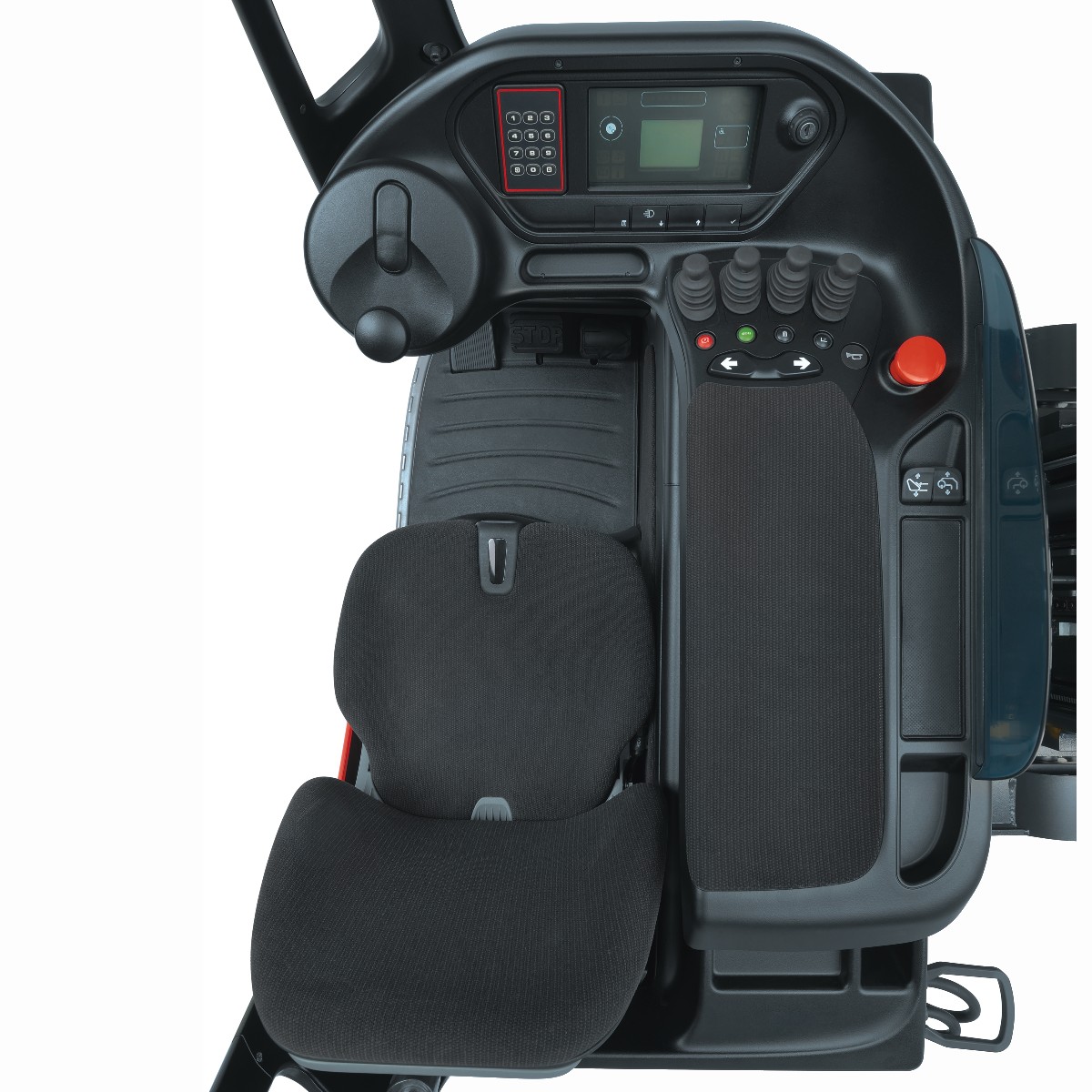 Linde R14 reachtruck bestuurdersplek