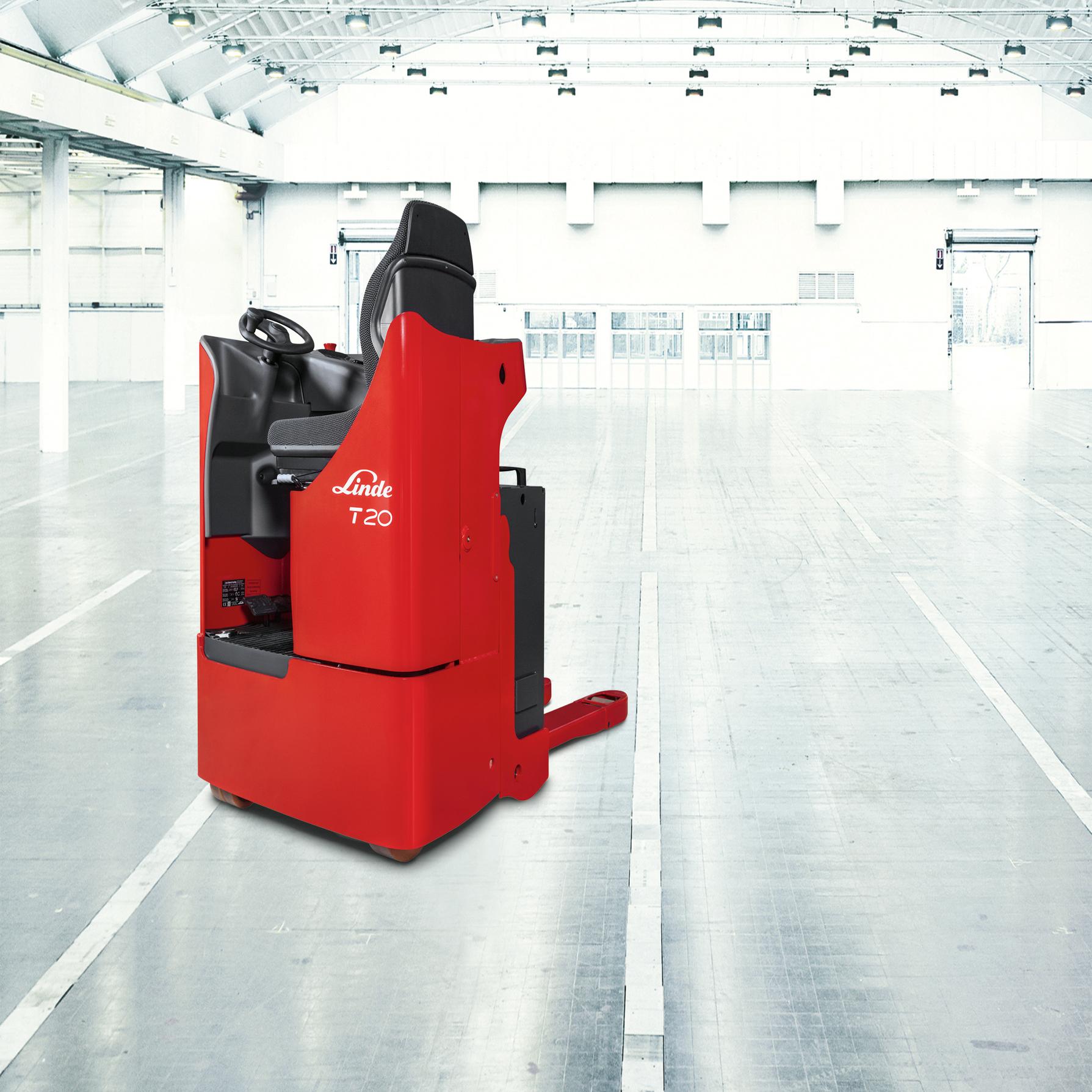 Linde T20 R in lichte loods
