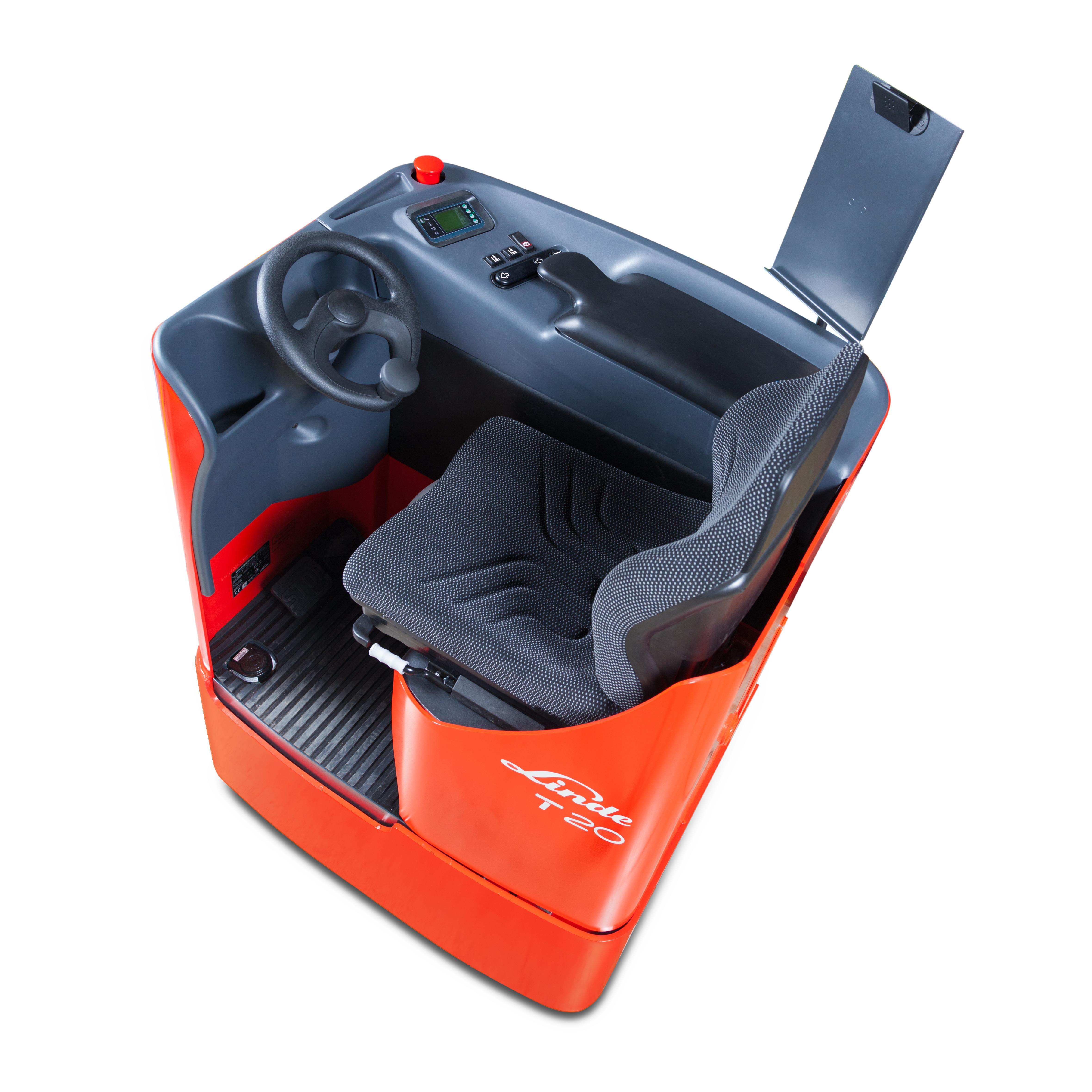 Linde T20 R van bovenaf