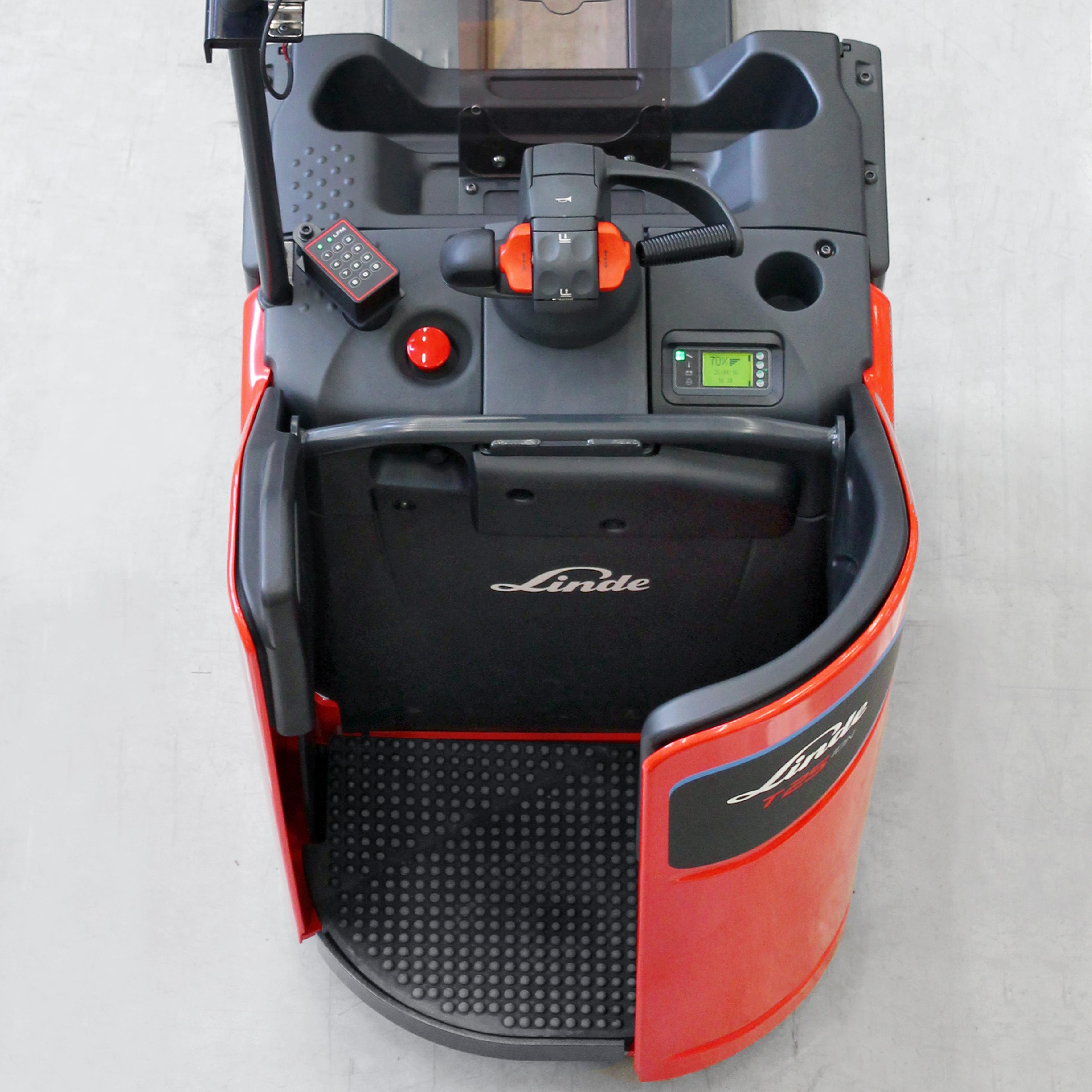 Linde T20SP van bovenaf