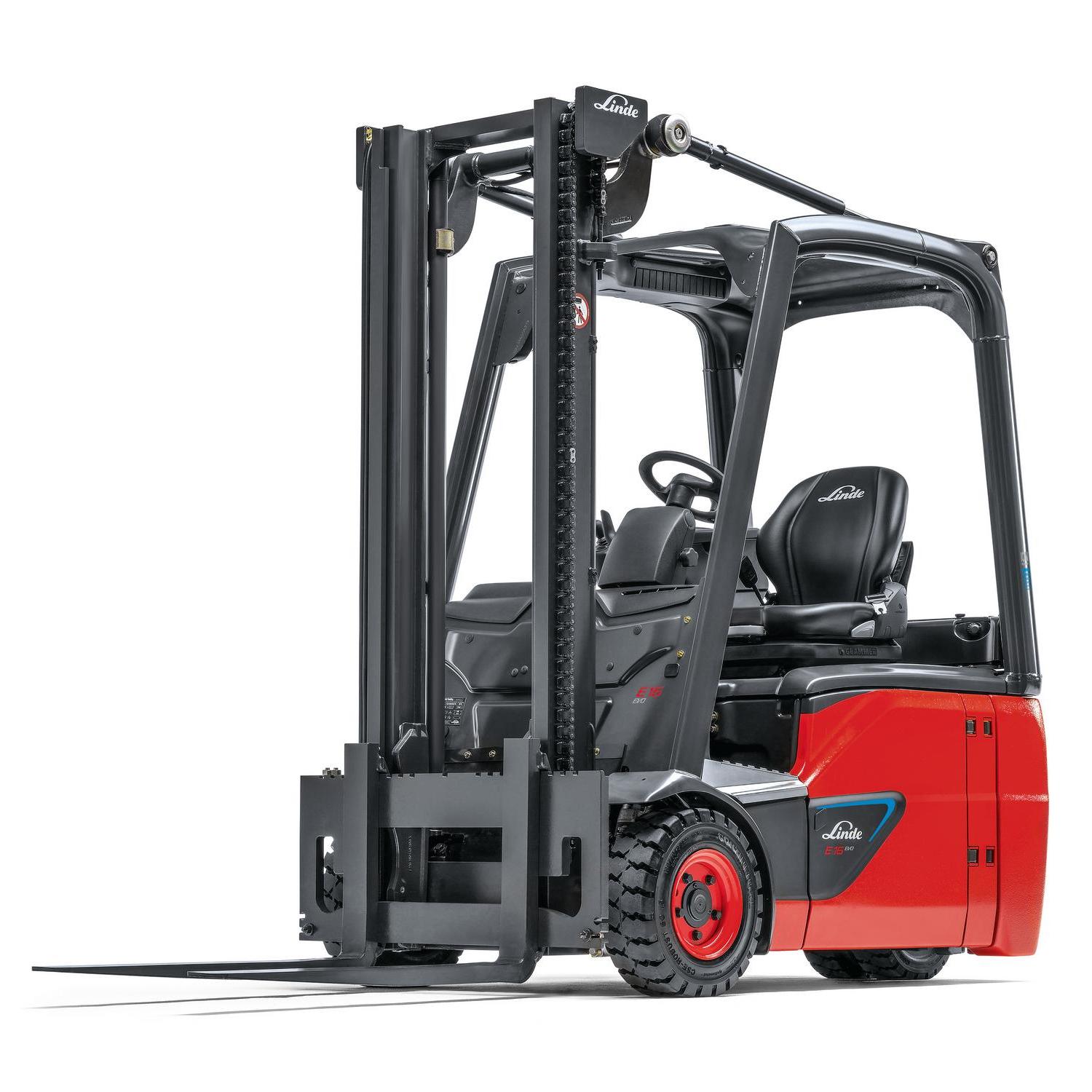 Linde elektrische heftruck E14-E18 EVO driewiel vrijstaand