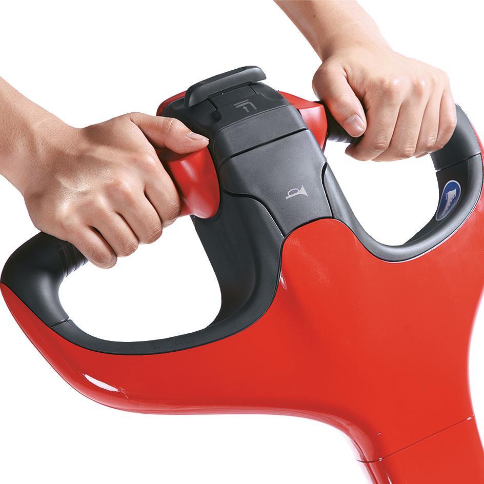 Linde stapelaar L14 C detail besturing