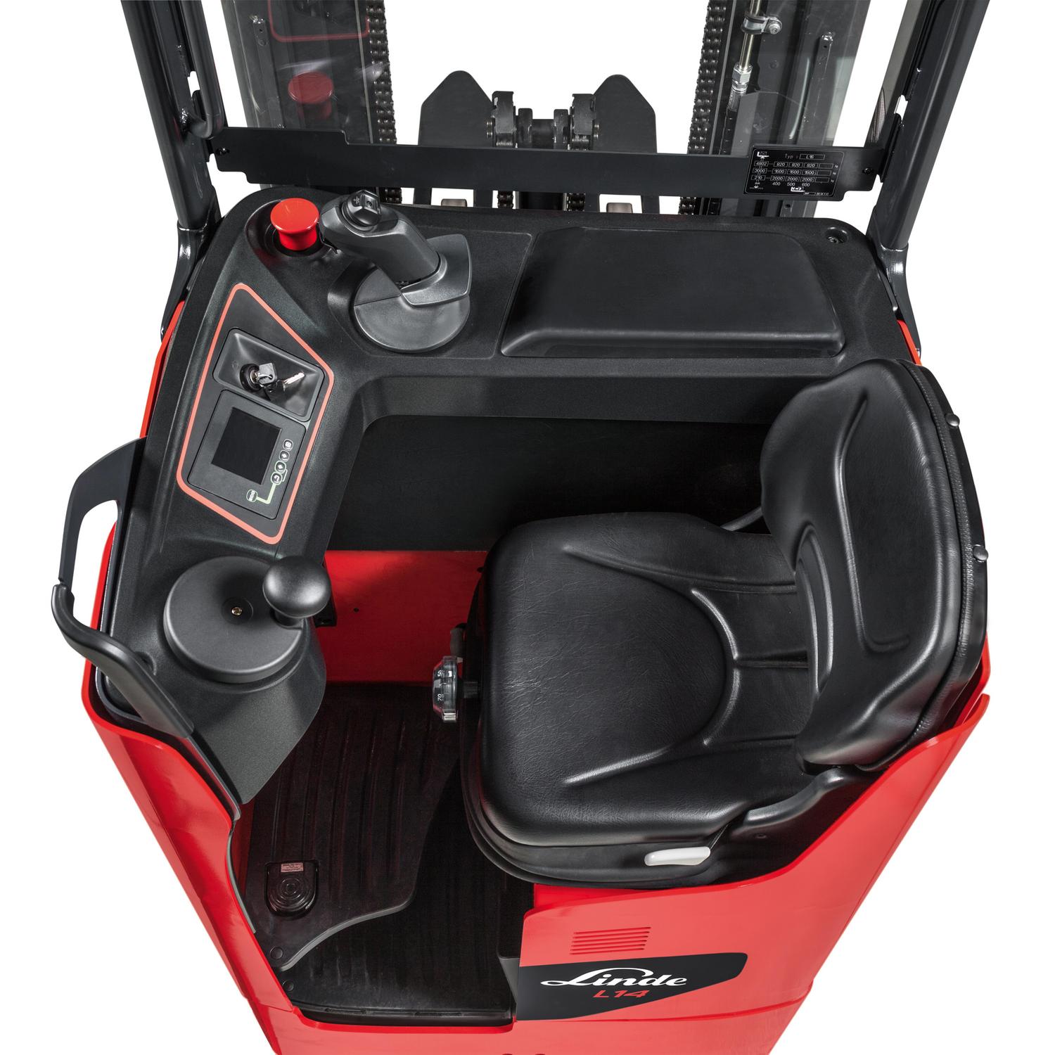 Linde stapelaar L14 L16 R bestuurderscompartiment