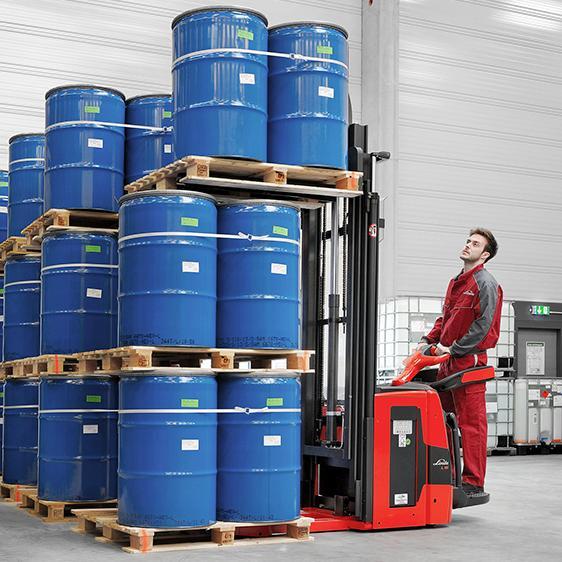 Linde stapelaar L14 L20 AP stapelen verf ton