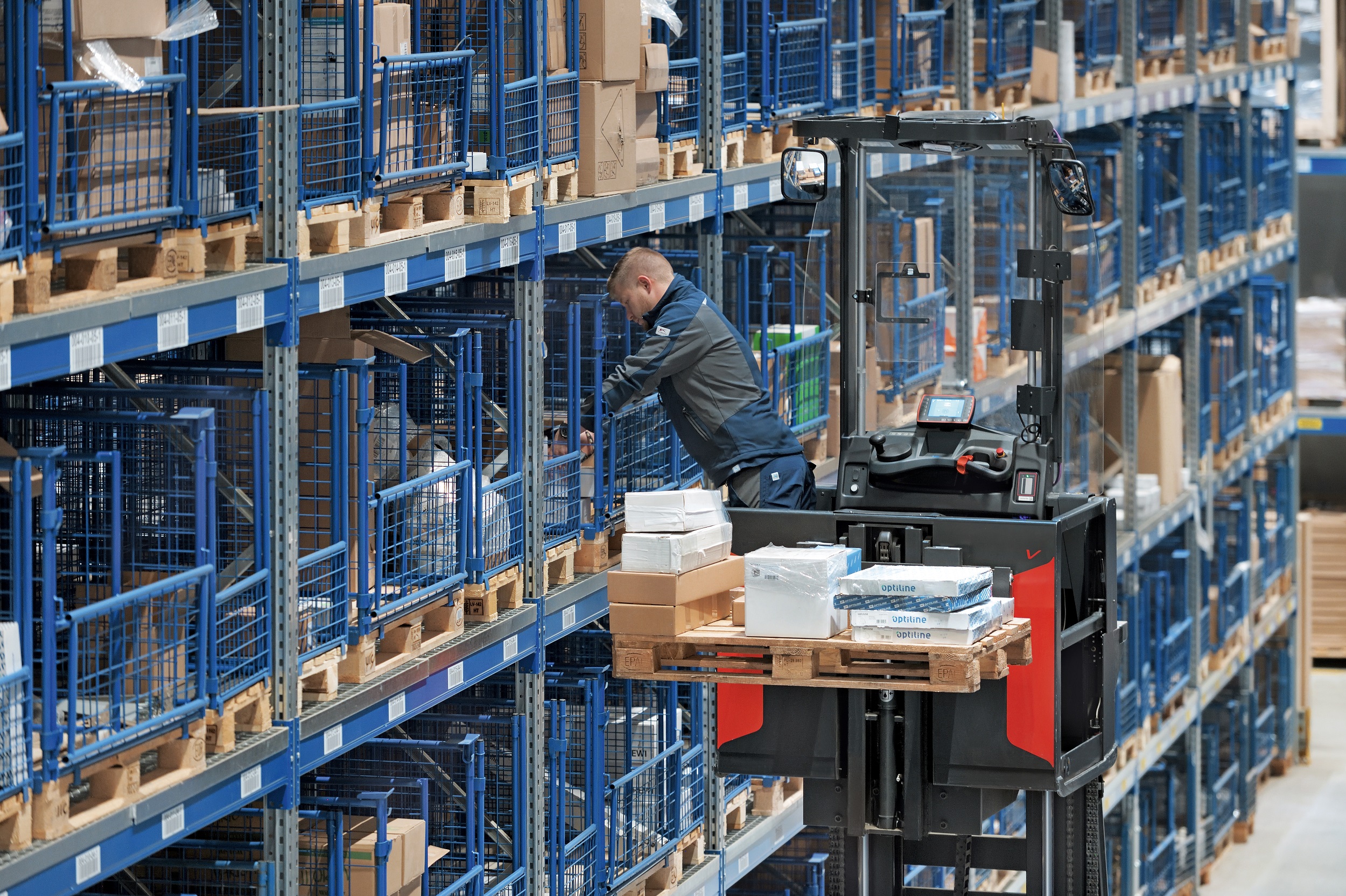 V modulair 5214 orderpicker hoog