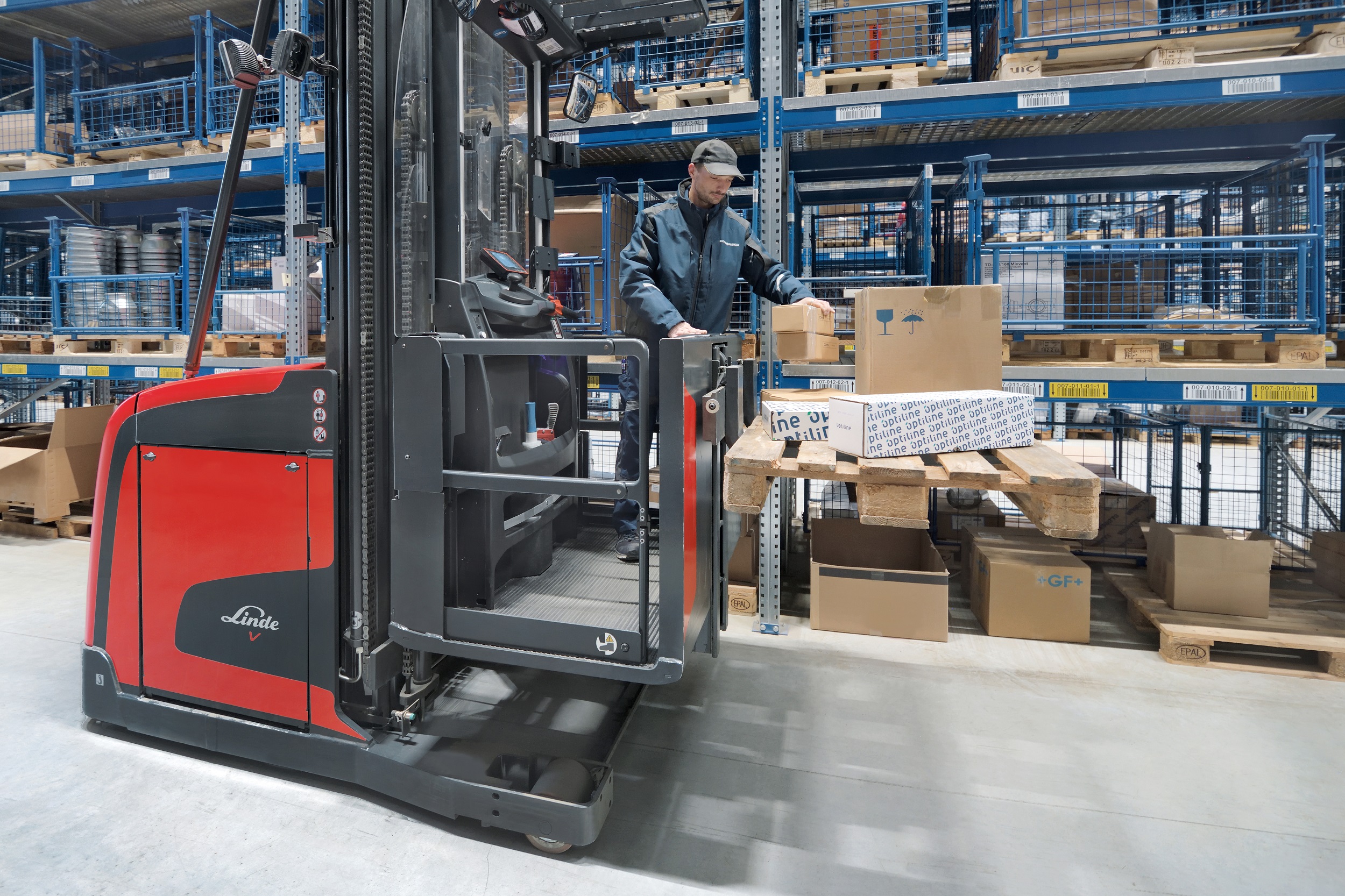 V modulair 5214 orderpicker laag