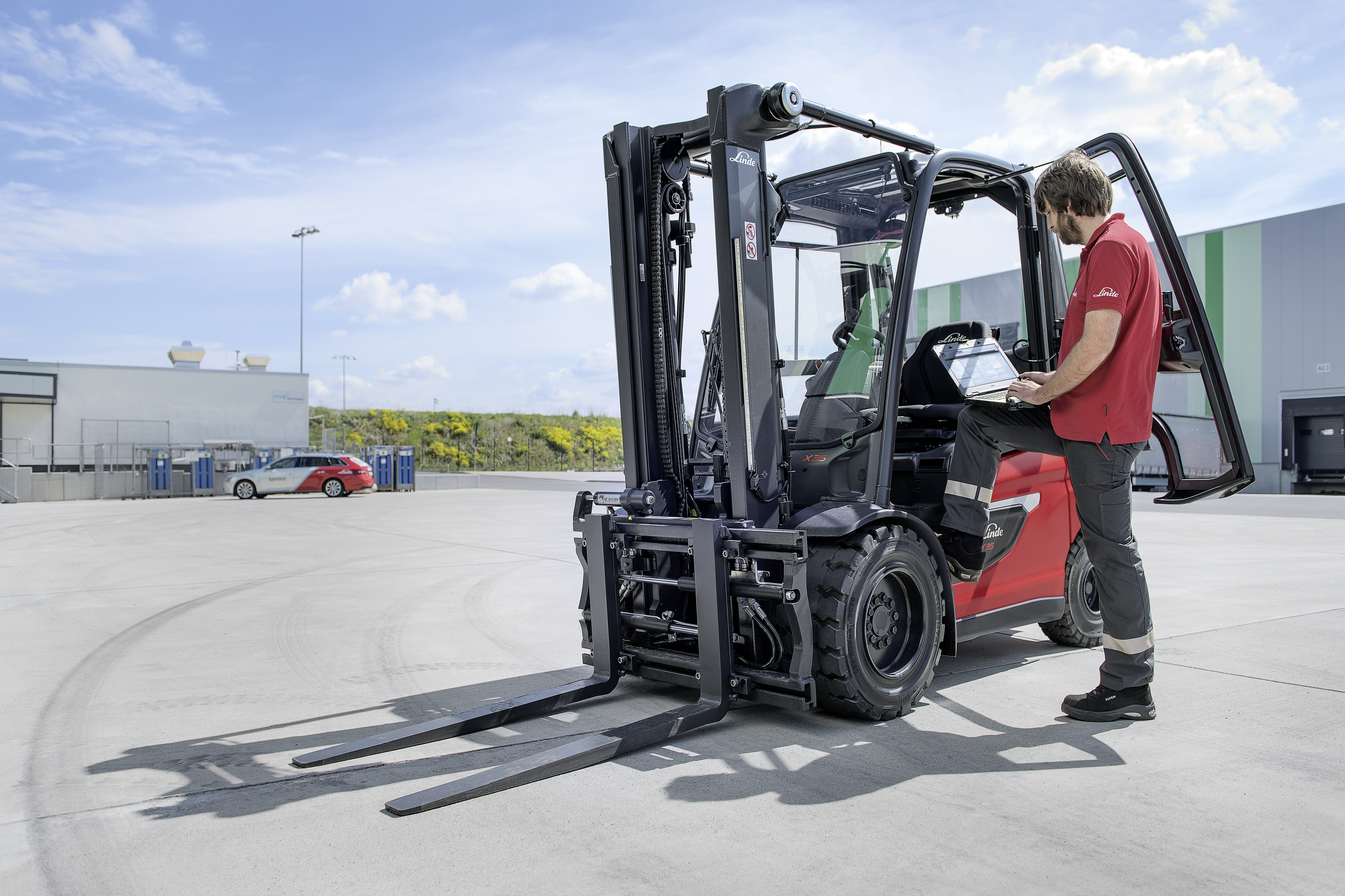 Elektrische heftruck verhuur Motrac