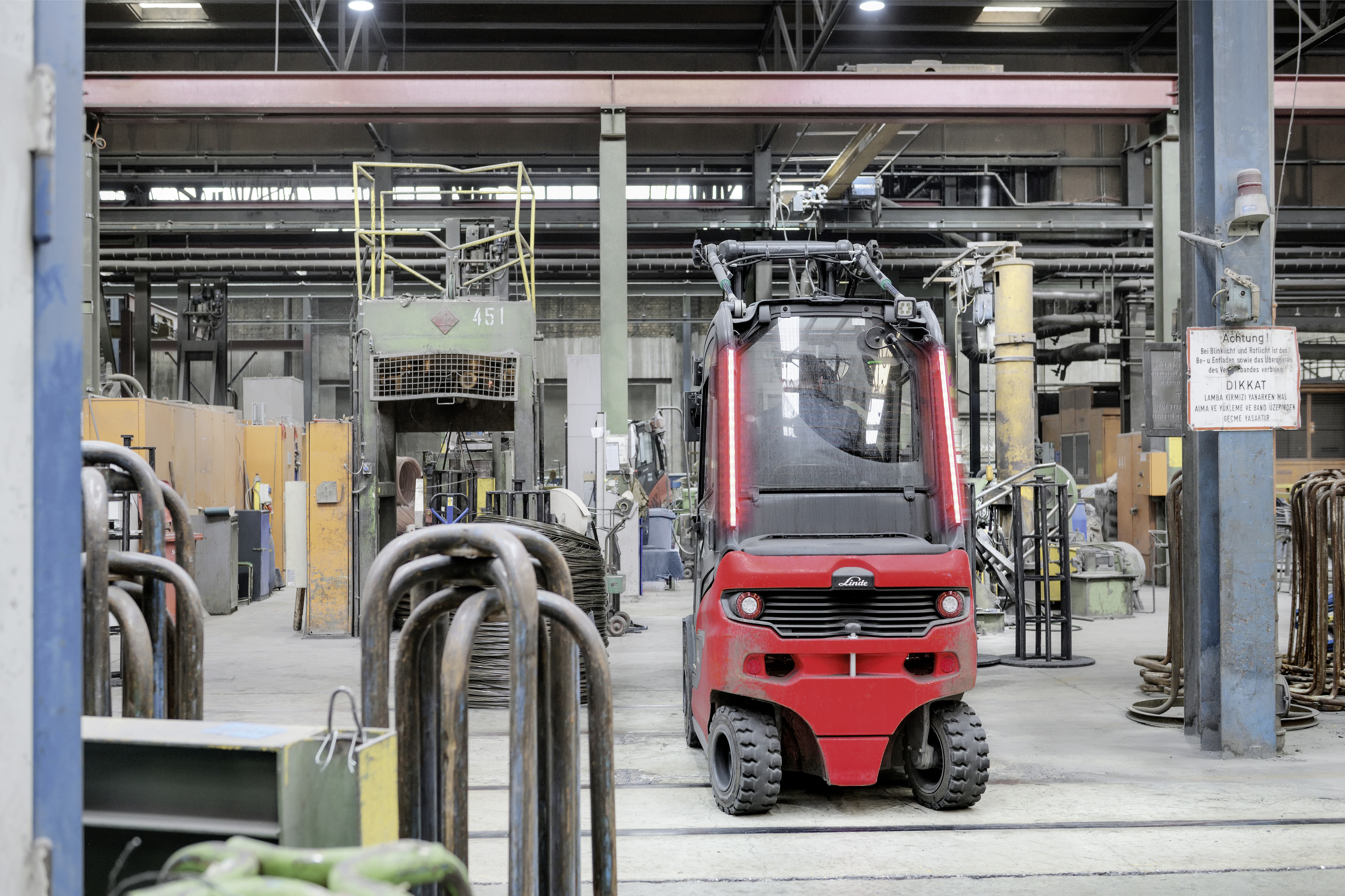 Elektrische heftruck verhuur Motrac