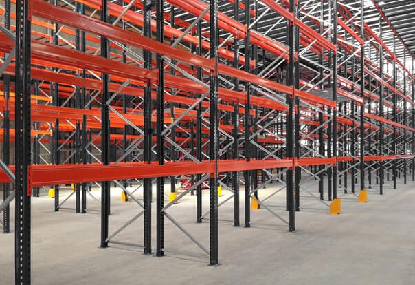 Eenvoudig te installeren pallet magazijnstelling 