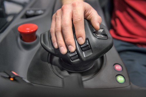 Bedieningshendel reachtruck - Nieuwe opties Linde reachtrucks
