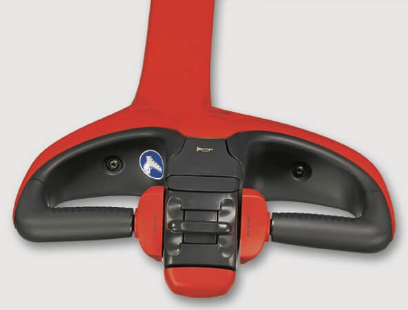 Linde stapelaar L10 L12 AS detail besturing disselkop