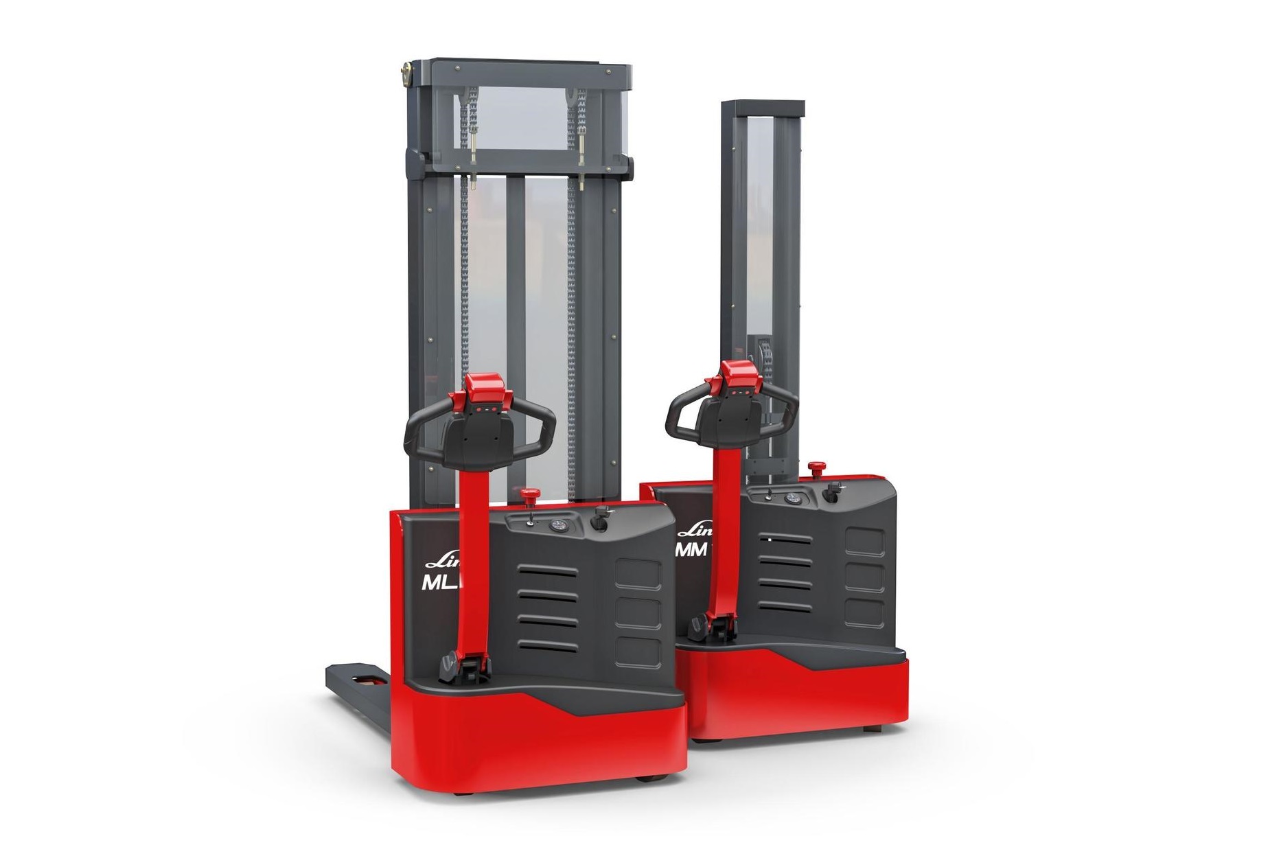 Linde stapelaar ML10 MM10 lange dissel vrijstaand
