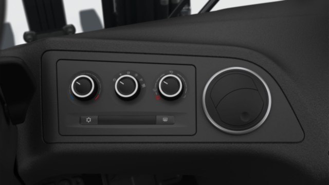 Linde verbrandingstruck H30 D airconditioningsysteem