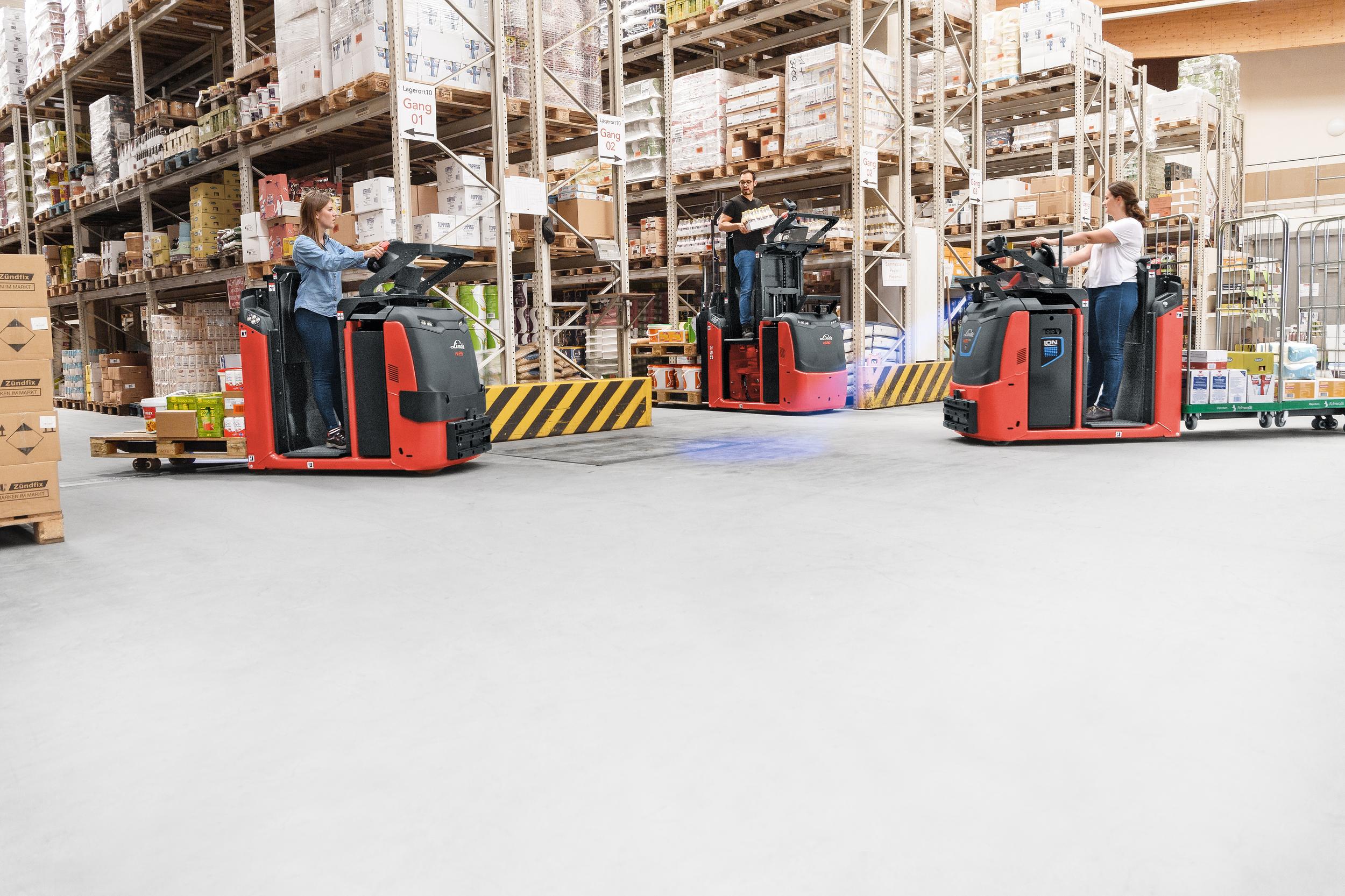 Linde N20 C orderverzameltruck