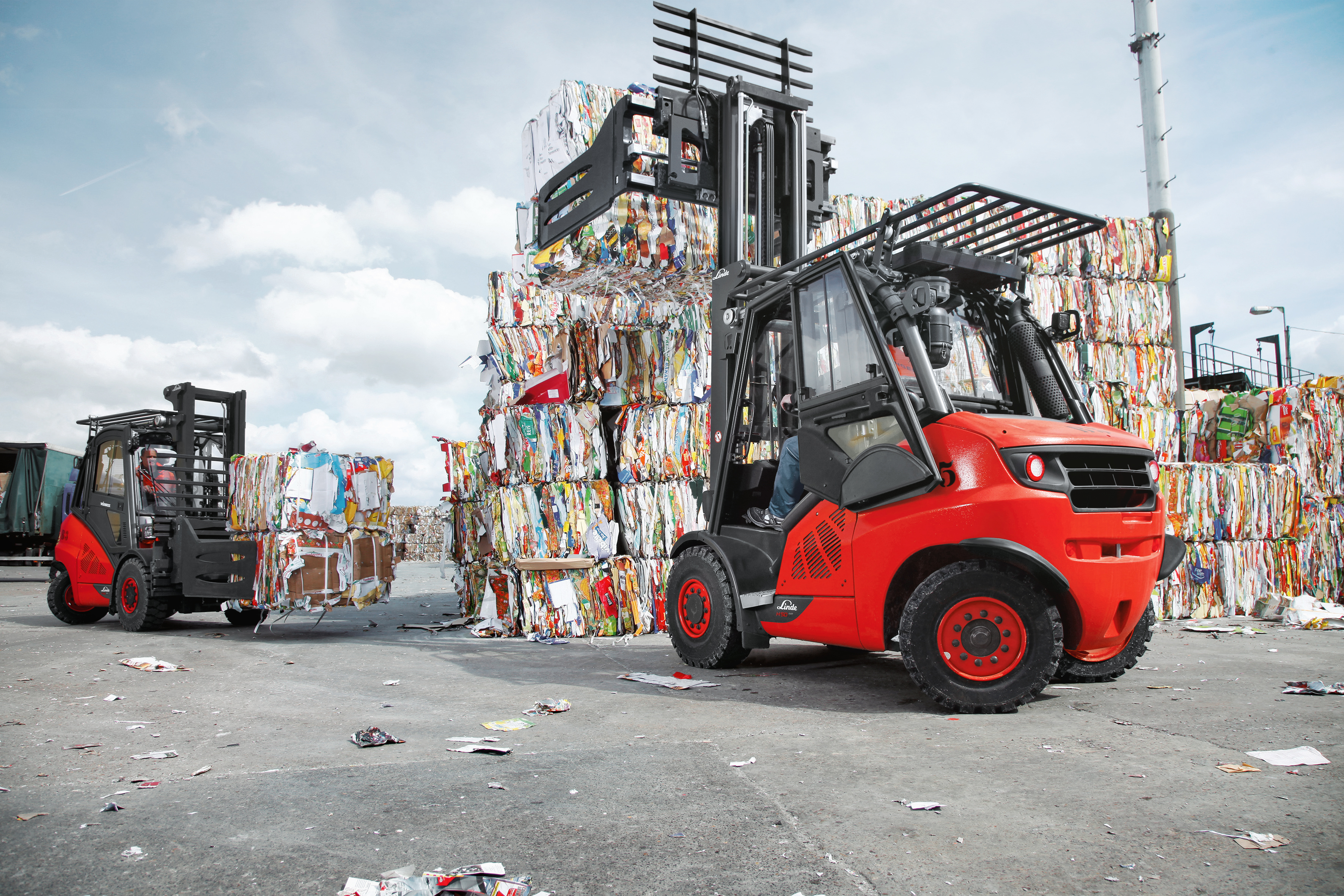 Linde verbrandingstruck