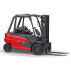 De extreem krachtige Linde E35 - E50 elektrisch heftruck